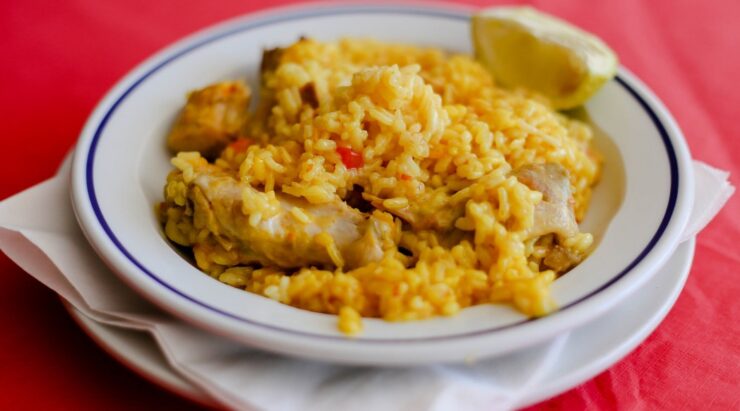 Paella mixta de Alcalá del Júcar